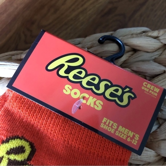 Reese’s Peanut butter cup food crew socks - Picture 2 of 3